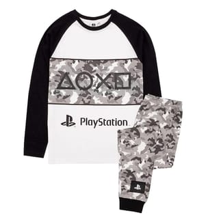 Playstation Boys Gaming Camo Pyjama Set
