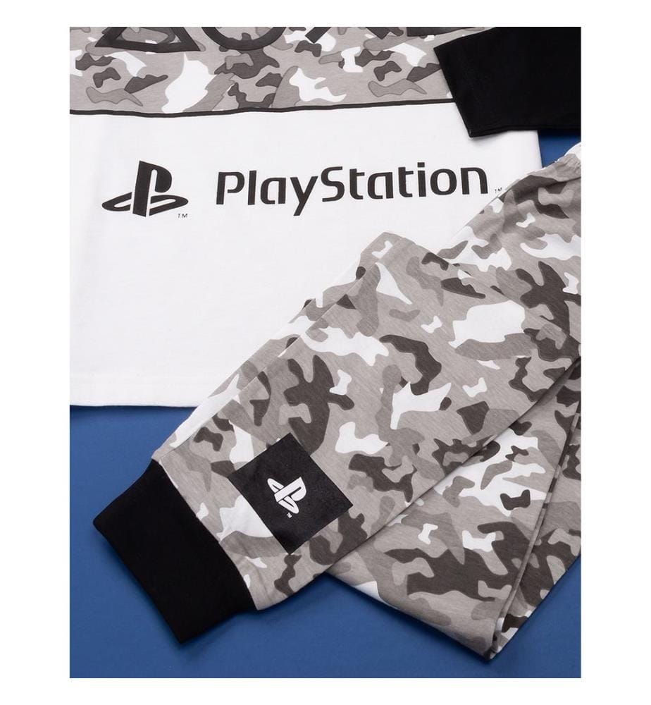 Playstation Boys Gaming Camo Pyjama Set