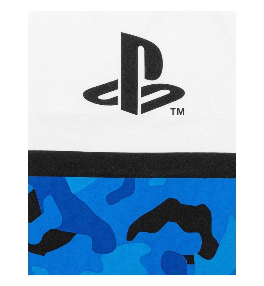 Playstation Boys Camo Logo T-Shirt