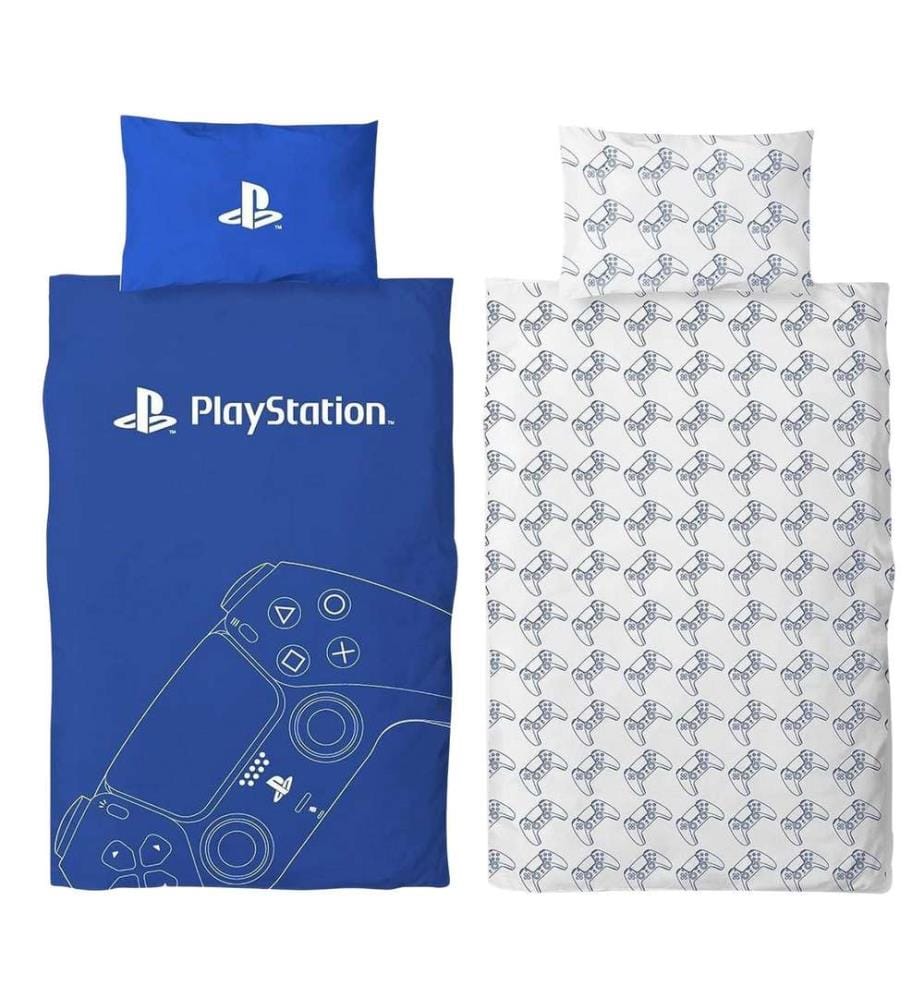 Playstation - Spiel-Controller Bettwäsche, wendbar Single