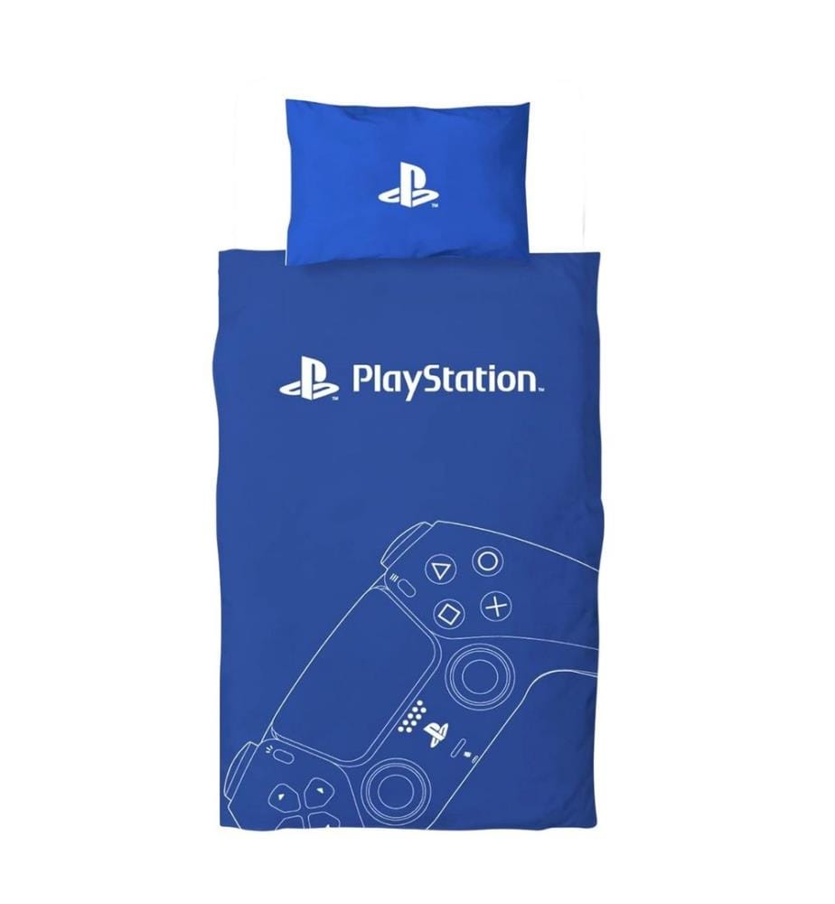 Playstation - Spiel-Controller Bettwäsche, wendbar Single