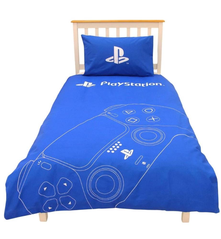 Playstation - Spiel-Controller Bettwäsche, wendbar Single