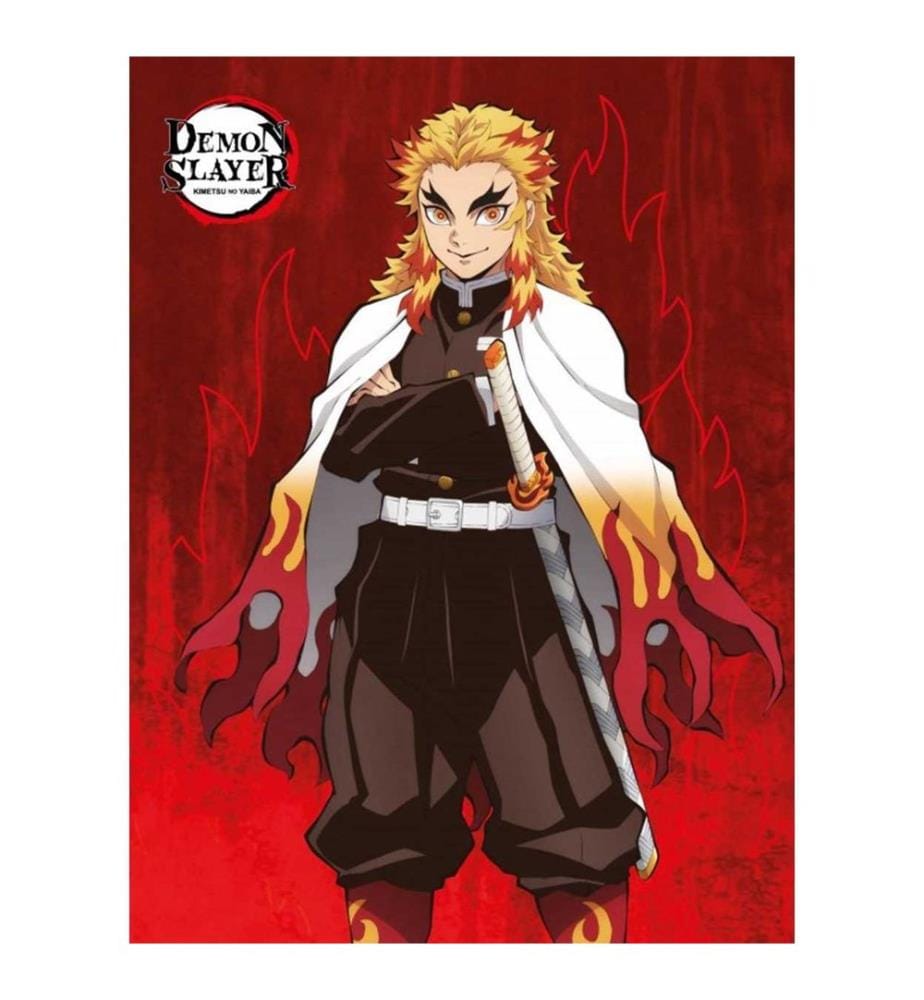 Demon Slayer - Couverture motif Kyojuro Rengoku