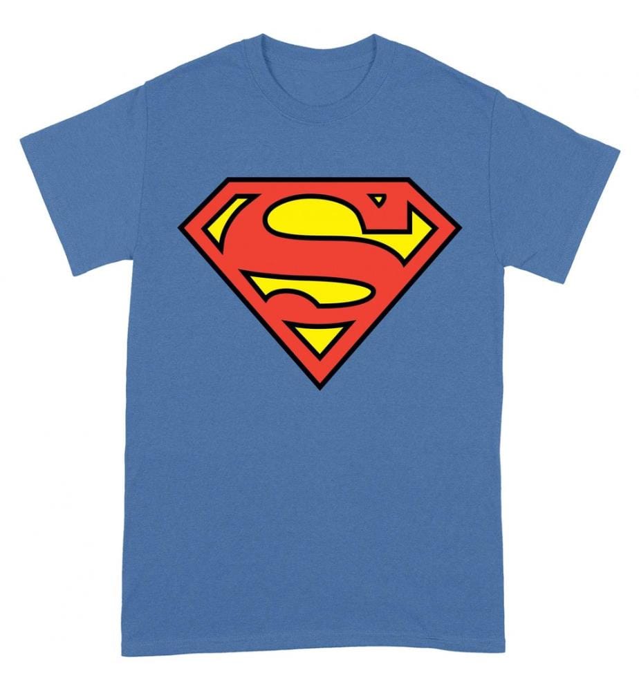 Superman Unisex Adult Logo T-Shirt