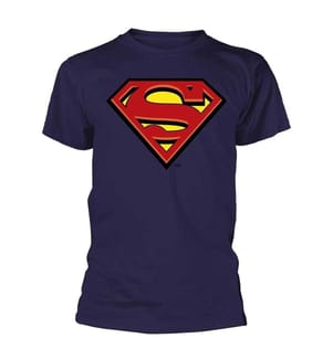 Superman Unisex Adult Logo T-Shirt