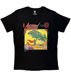 Superman Unisex Adult Action Comics Car T-Shirt