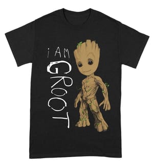 Guardians Of The Galaxy 2 Unisex Adult I Am Groot Scribble T-Shirt