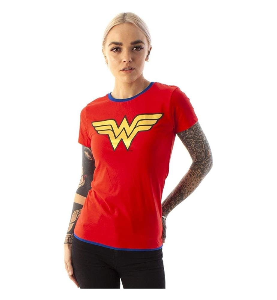 Wonder Woman - T-Shirt, Logo für Damen