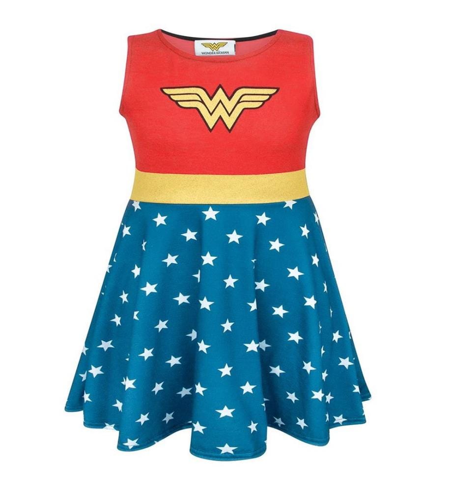 Wonder Woman Girls Costume Dress