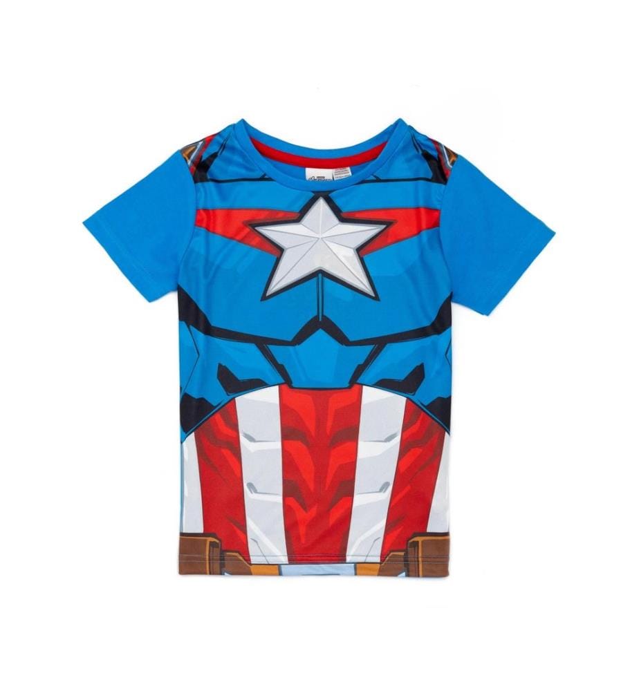 Captain America Boys Captain America Short Pyjama Set