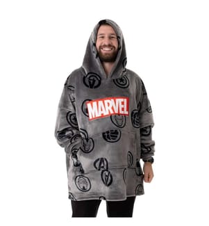 Avengers Mens Logo Blanket Hoodie