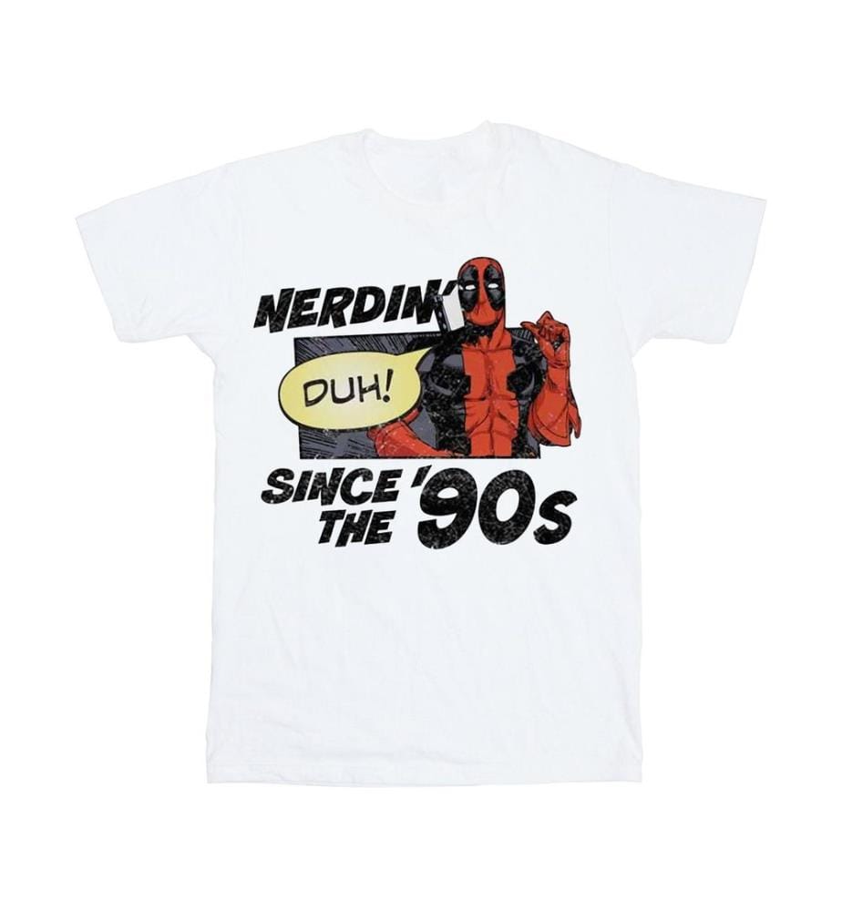 Deadpool Unisex Adult Nerdin Since The 90s T-Shirt