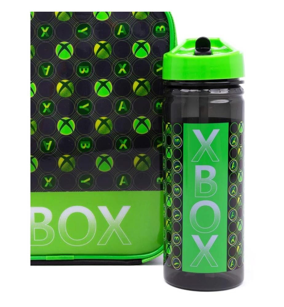 Xbox - Pausenbrot-Tasche und Wasserflasche  5er-Pack