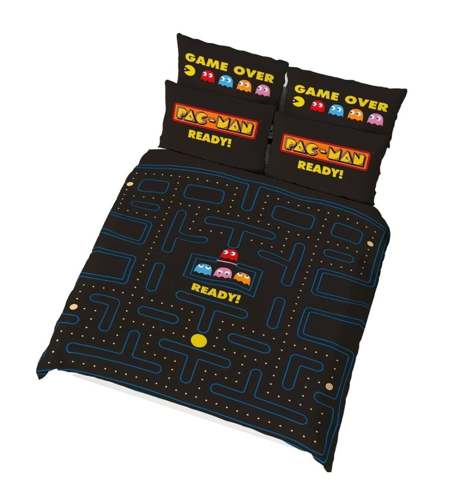 Pac-Man - Labyrinth Bettwäsche, wendbar Single