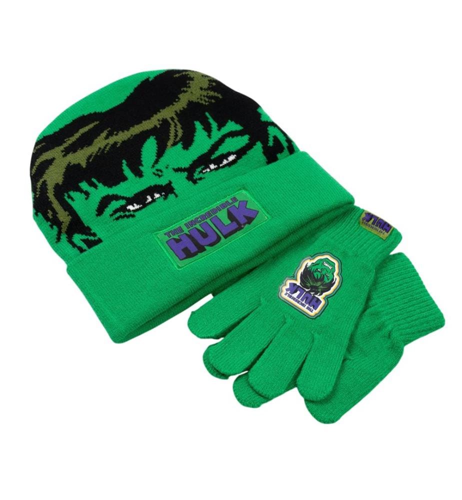 The Incredible Hulk - Mütze & Handschuhe für Jungen