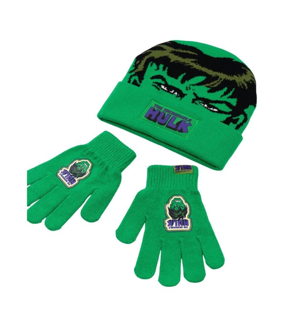 The Incredible Hulk - Mütze & Handschuhe für Jungen