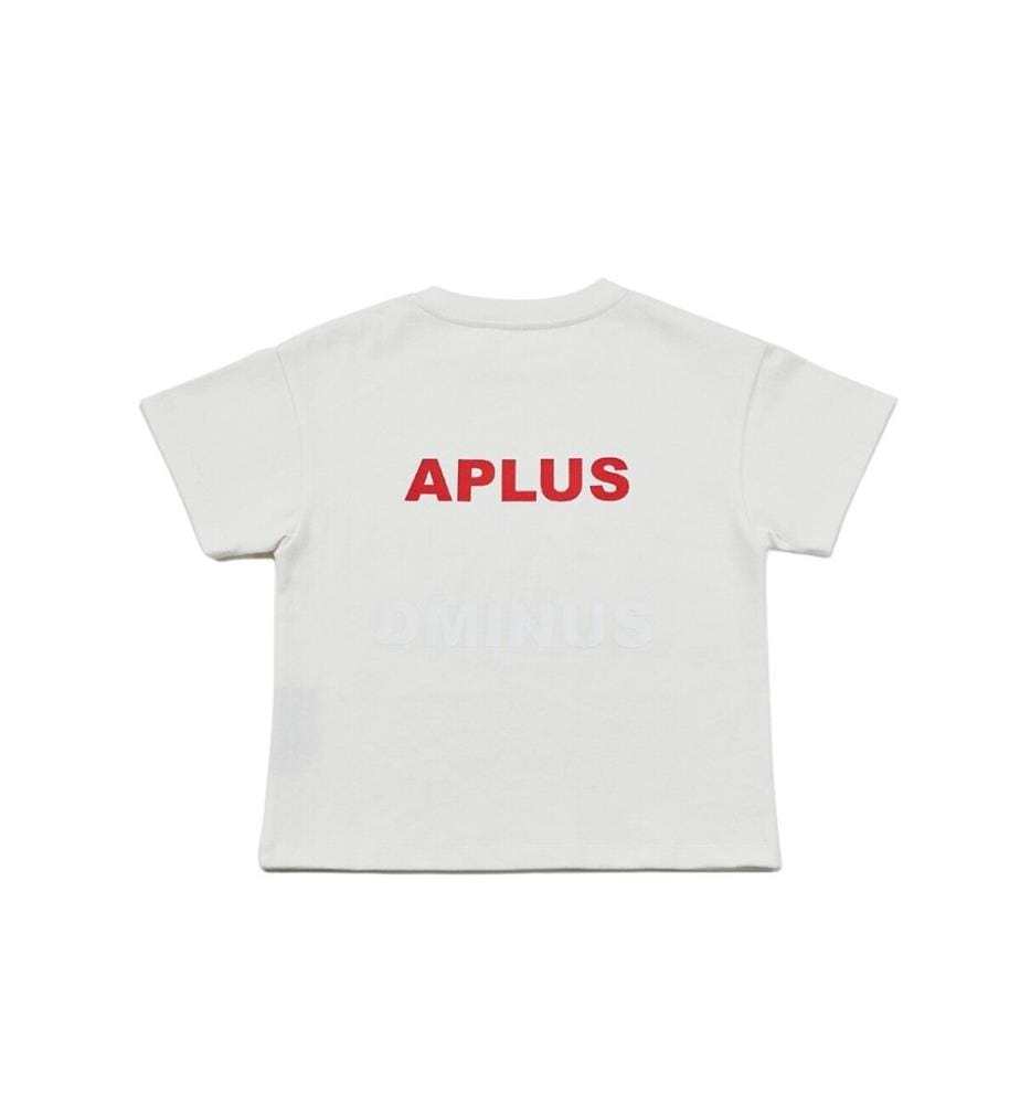 Grafik-T-Shirt mit Patchwork-Teddybär-Motiv – Weiss