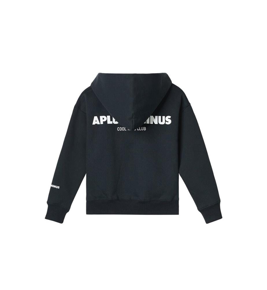 Cool Club Zip-Up Hoodie - Black