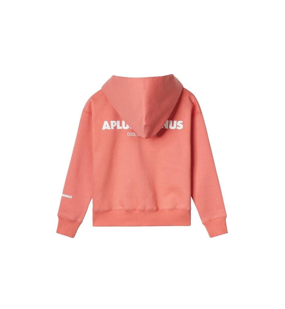 Cool Club Kapuzenpullover mit Reissverschluss – Koralle