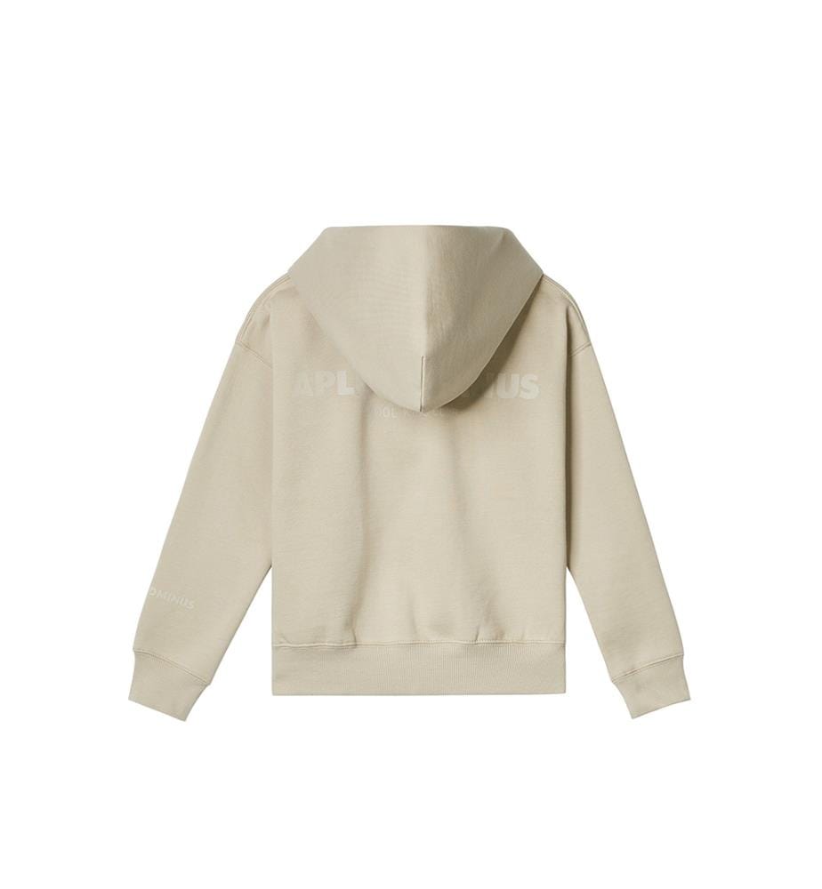Cool Club Zip-Up Hoodie - Sand