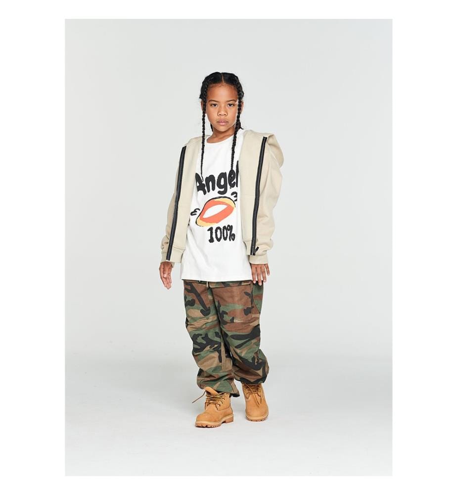 Cool Club Zip-Up Hoodie - Sand
