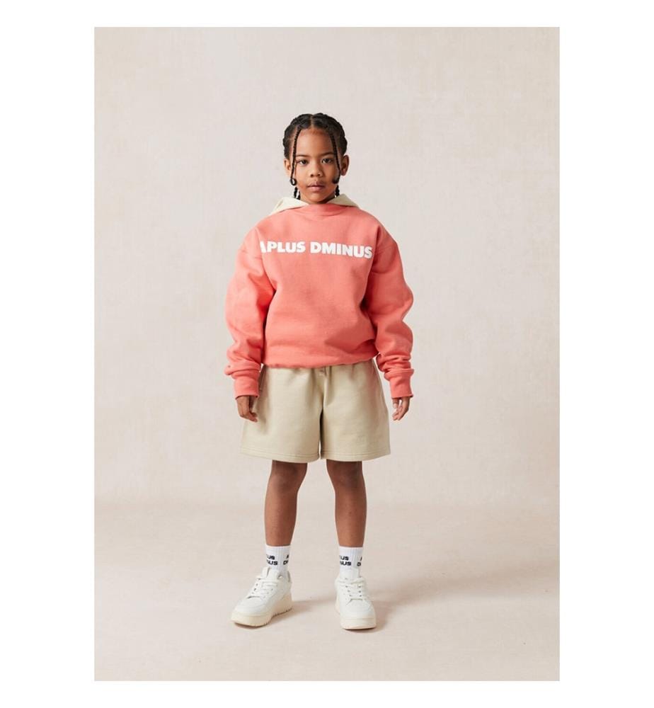 Bold Logo Crewneck Sweatshirt - Coral