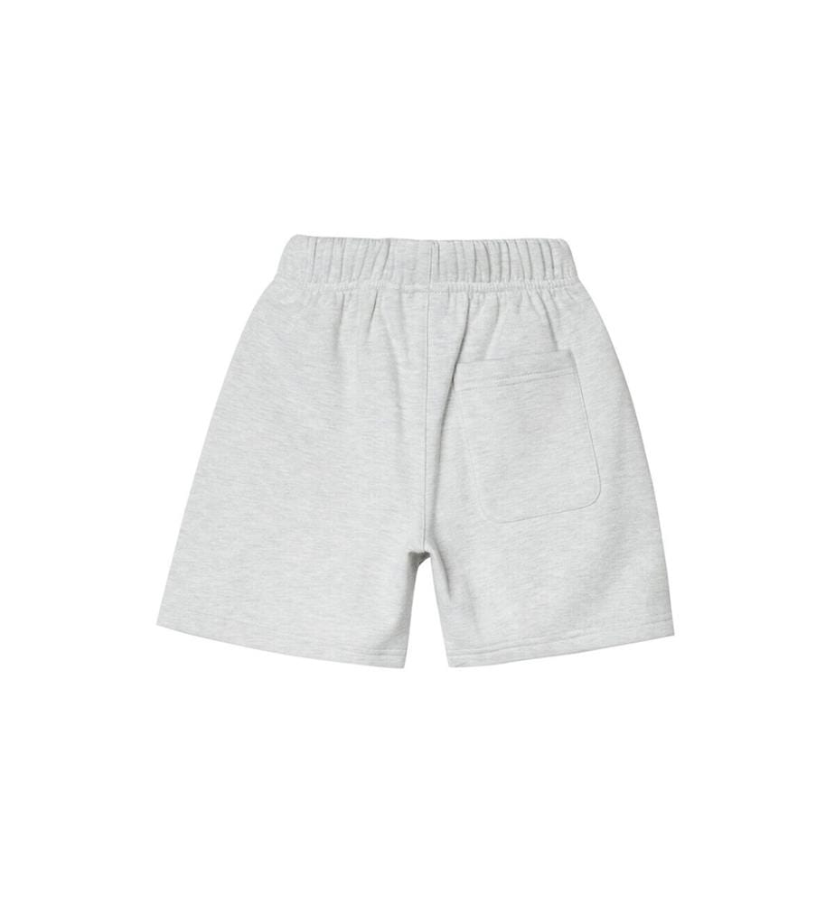 Coolkidsclub Loopback-Frottee-Shorts mit Kordelzug – Ash