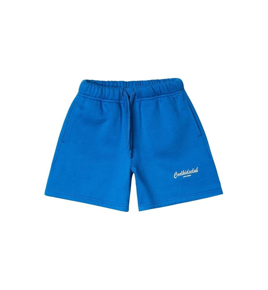 Coolkidsclub Loopback Terry Drawstring Shorts - Blue