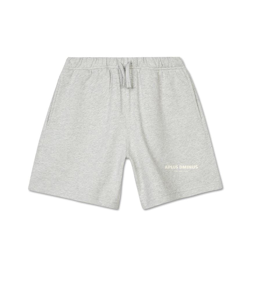 Logo Drawstring Sweat Shorts - Grey