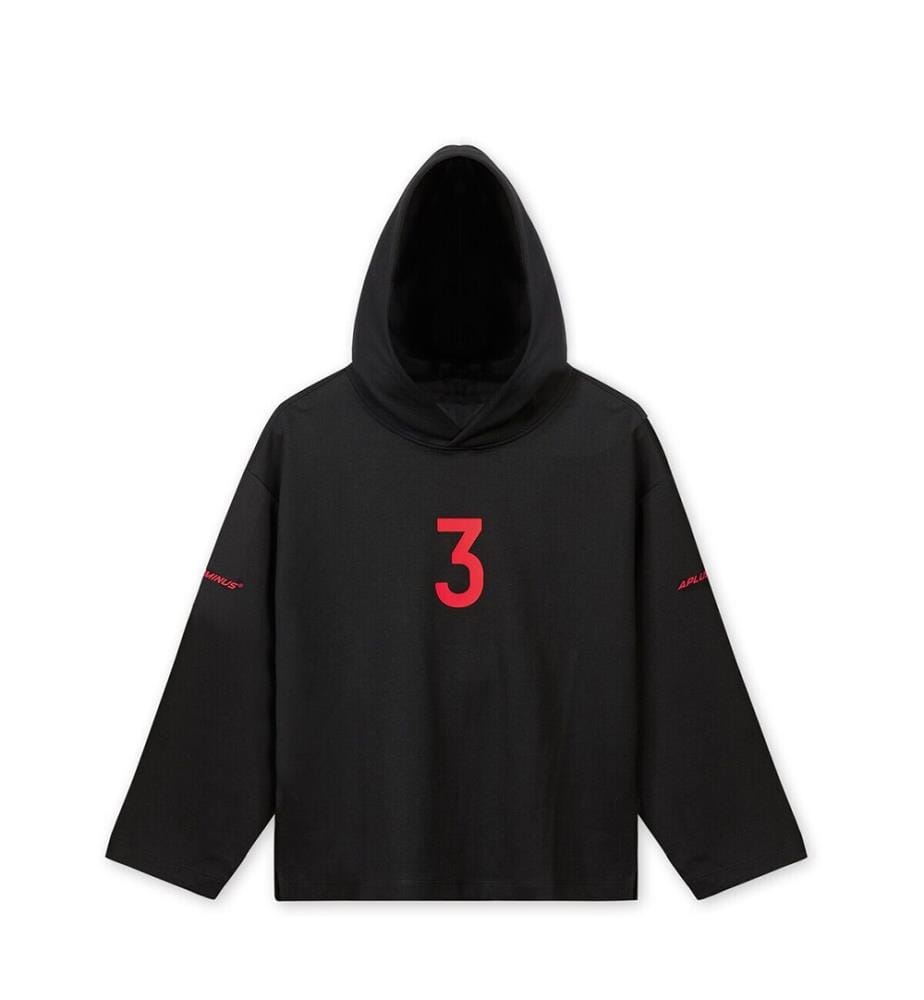 Cool Breeze Campus Nummer 3 Hoodie – Schwarz