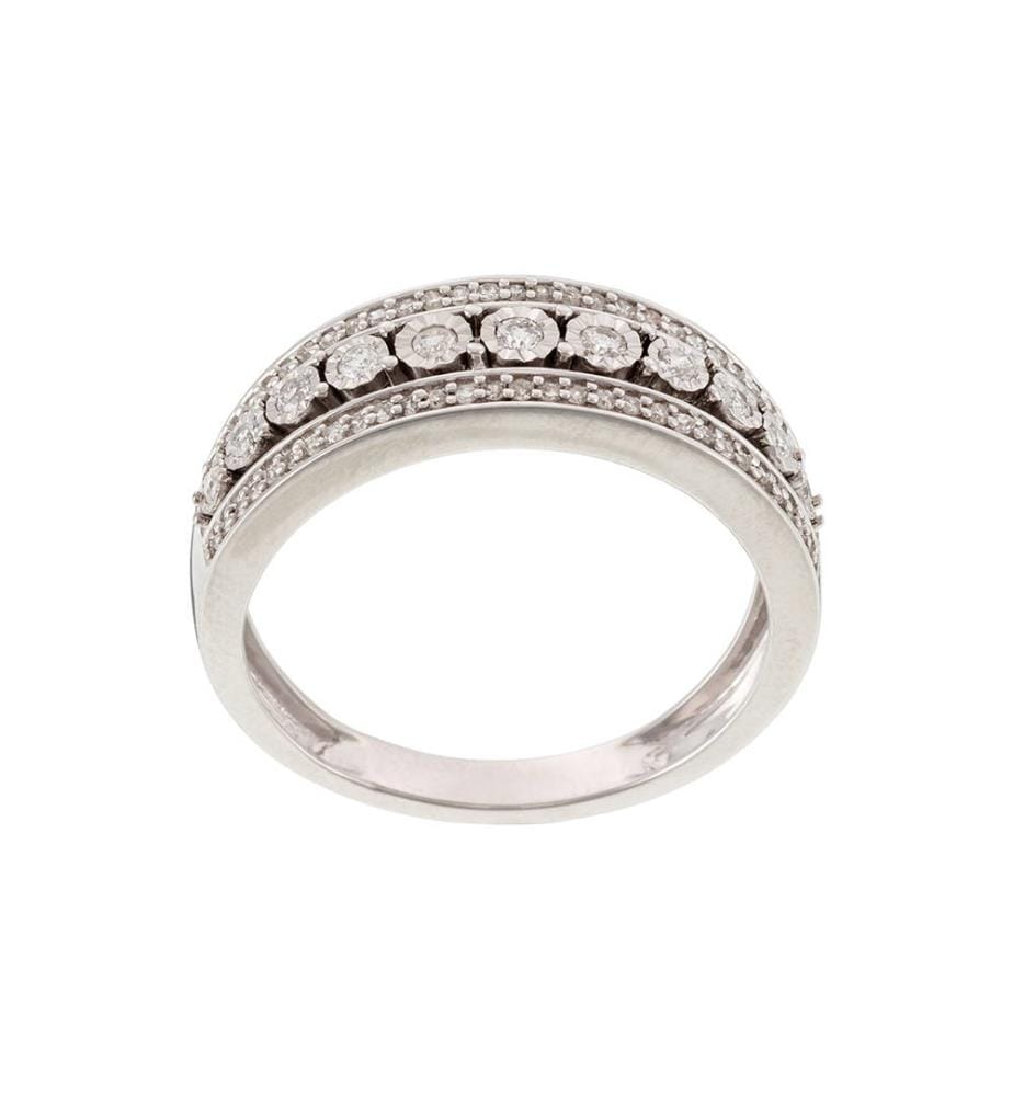 Ring Rosaline - Weissgold 375/1000