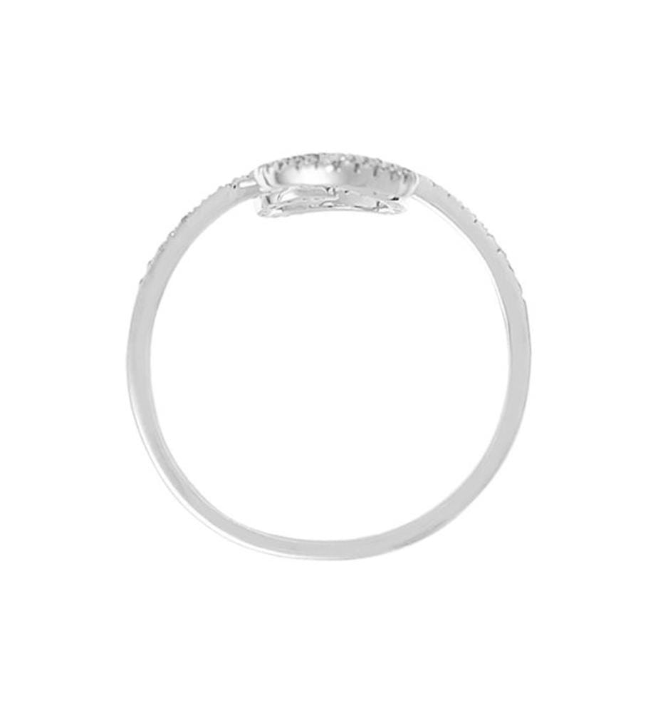 Ring Spiral d'Amour - Weissgold 375/1000
