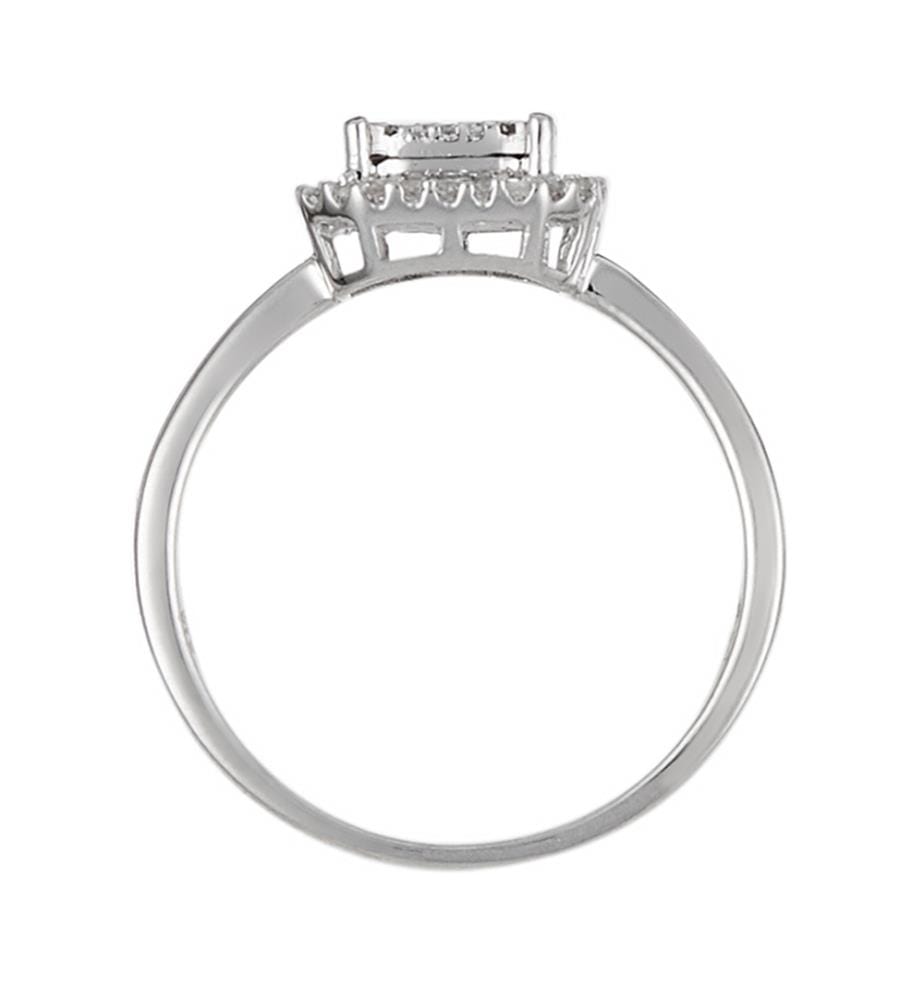 Ring D'amour et de Tendresse - Weissgold 375/1000