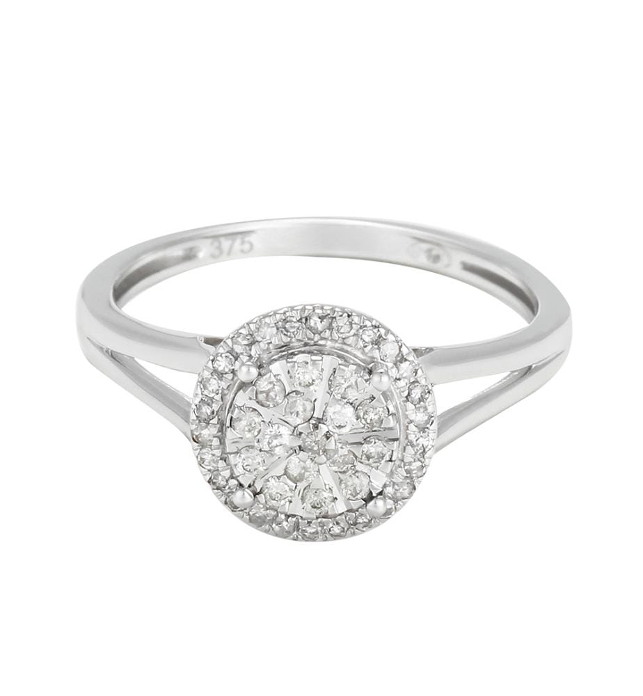 Ring Ness - Weissgold 375/1000