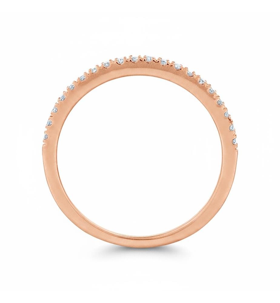 Bague Alliance Délice - Or Rose 375/1000