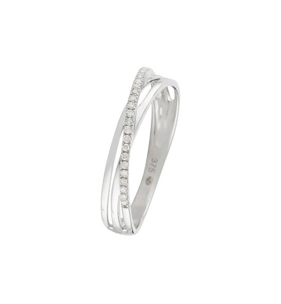 Bague Kudai - Or Blanc 375/1000