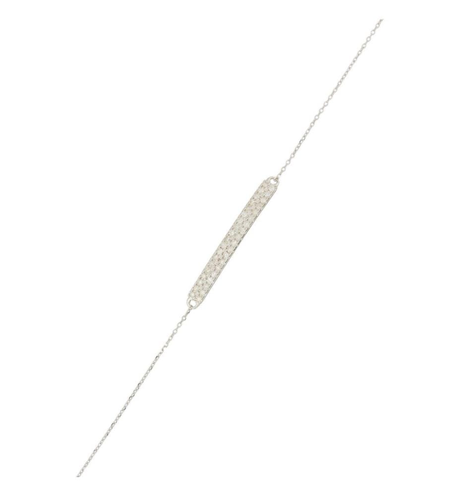 Bunbury Armband - Weissgold 375/1000