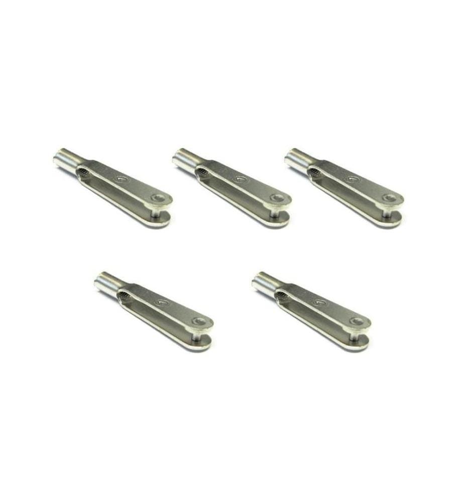 Testa a forcella OEM in acciaio per molle M2.5 5 pezzi