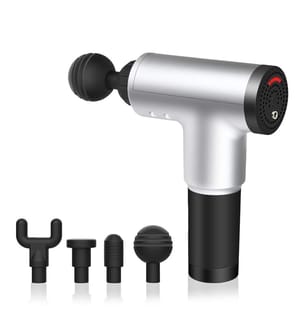 Pistolet de massage 17 x 6,5 x 22 cm - Argenté