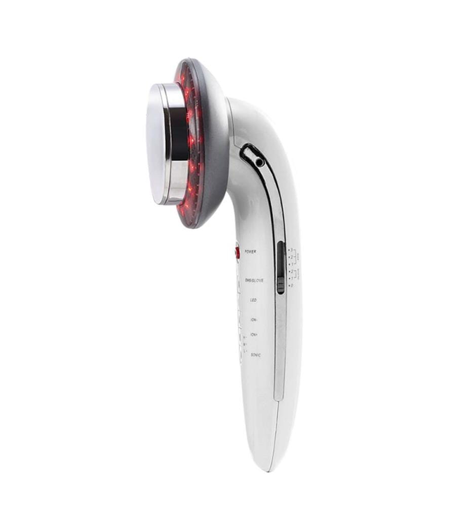 Soins de la peau 6 en 1 Comprend des compresses et des gants EMS - Blanc