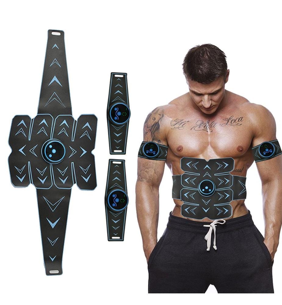 Ceinture de massage 20 x 1,5 x 22 cm - Bleu