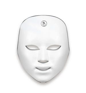 Masque tactile avec lumière LED 7 couleurs - Blanc