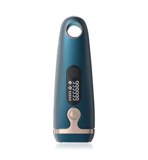 Épilateur à lumière pulsée T58 IPL avec base de chargementRefroidissement enveloppant à 360 degrésGrande et petite têtes remplaçables, épilation plus préciseBase de désinfection avec lampe UV - Vert foncé