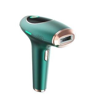 Épilateur à lumière pulsée TS6 IPL avec écran d'affichage et protection contre l'occultation - Vert foncé