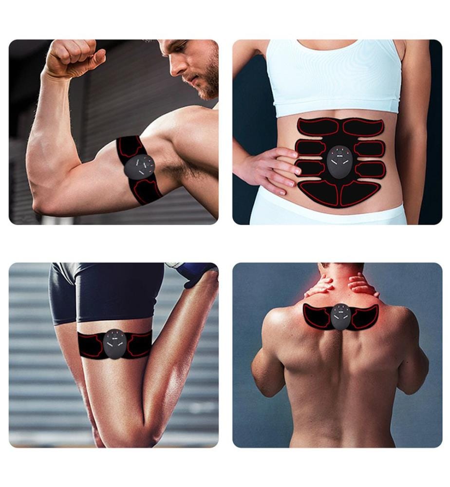 Stimulateur et masseur électronique intelligent 20 x 1,5 x 20 cm - Noir