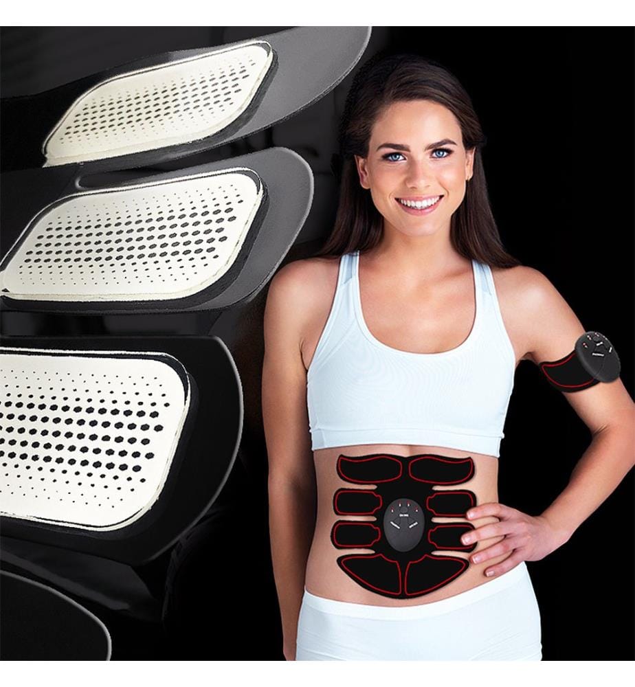 Stimulateur et masseur électronique intelligent 20 x 1,5 x 20 cm - Noir