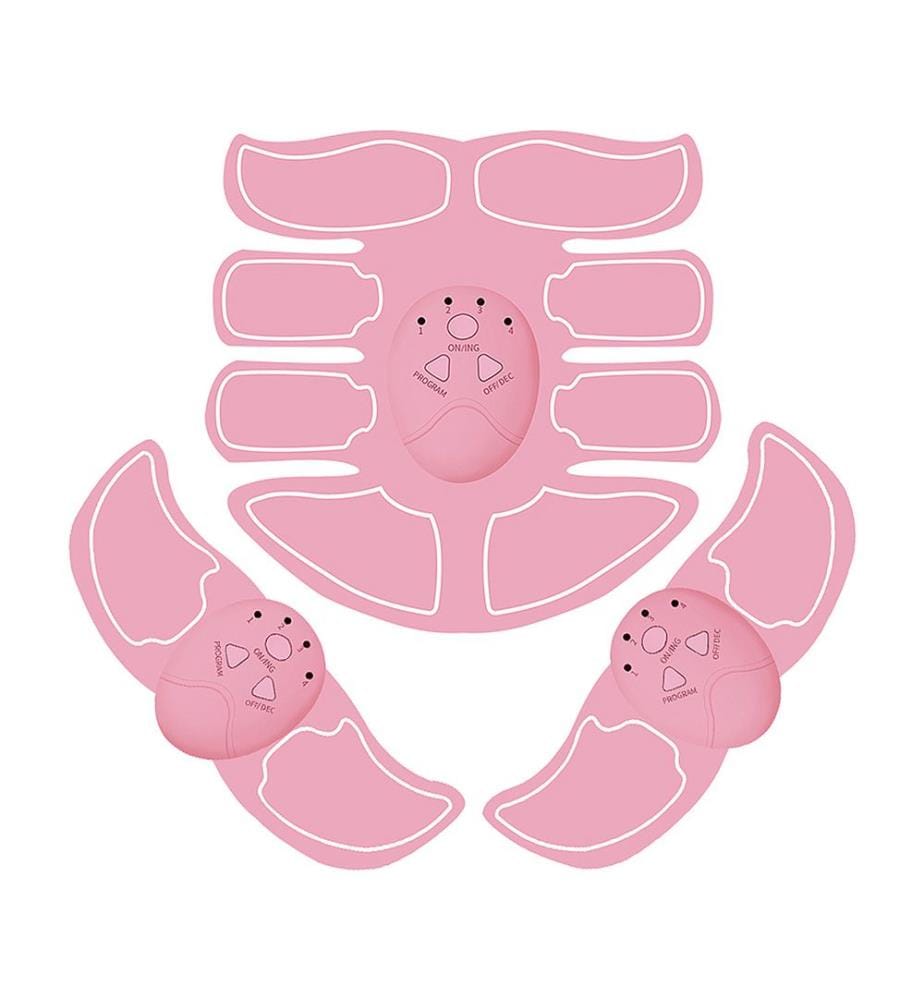 Stimulateur et masseur électronique intelligent 20 x 1,5 x 20 cm - Rose