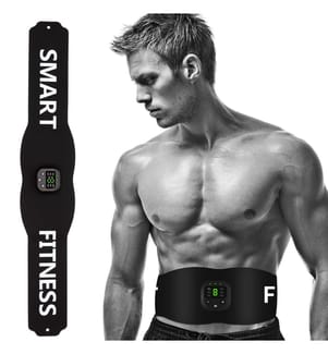 Ceinture de stimulation 60 x 0,3 x 10 cm - Noir