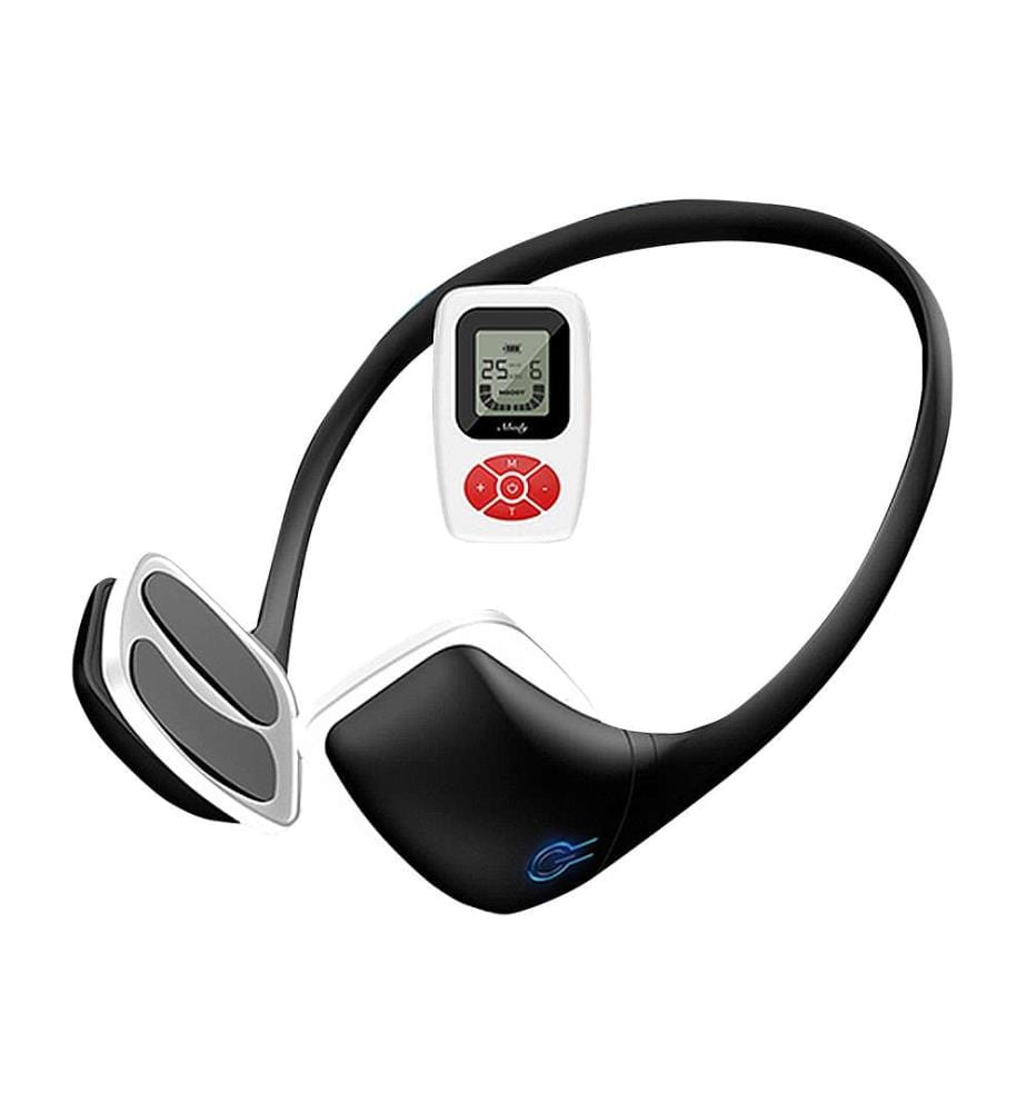 Appareil d'électrostimulation faciale 105Y avec télécommande Effet raffermissant, remodelant, lissant les signes du vieillissement - Noir