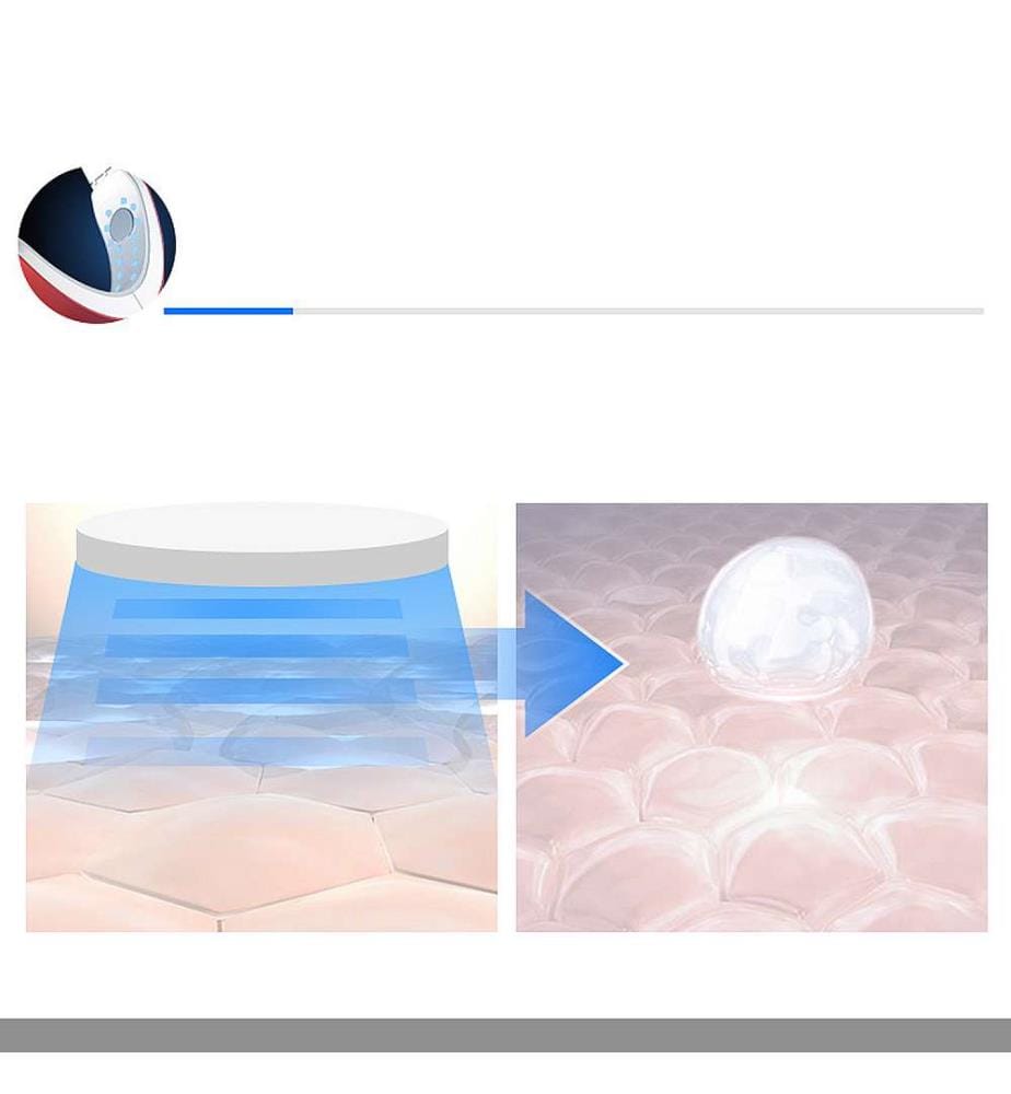 Ceinture d'électrostimulation faciale, avec traitement par lumière LED, vibration, EMS et thérapie magnétique à basse fréquence Avec télécommande - Rouge